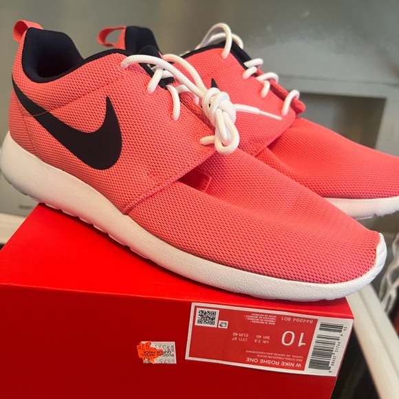Nike Roshe One , new, never worn , sea coral & obsidian blue , WMNS 10 - Picture 10 of 10